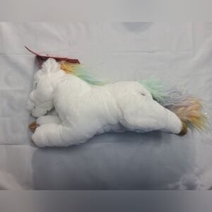 FAO Schwartz Rainbow Unicorn Plush Cuddly Stuffed Animal